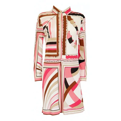 Pre-owned Emilio Pucci Multicolour Silk Dress