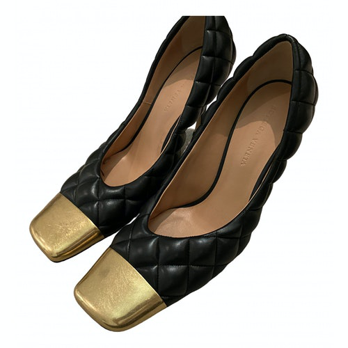 bottega heels black