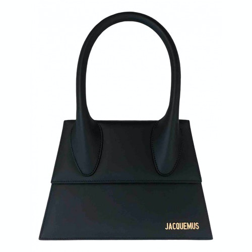 jacquemus black le grand chiquito top handle bag