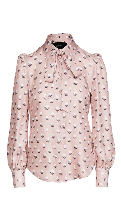 The Marc Jacobs The Blouse In Dusty Pink
