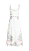 ZIMMERMANN Juliette Cross Stitch Dress