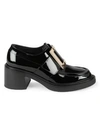 ROGER VIVIER Viv Rangers Patent Leather Loafers