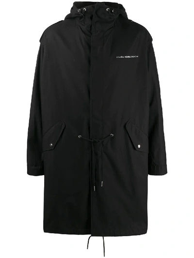 Givenchy Atlantis-print Parka In Black