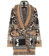 ALANUI LEOPARD ICON CASHMERE CARDIGAN,P00485435