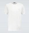 Dolce & Gabbana Short-sleeved Cotton T-shirt In White