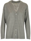 FENDI FENDI FF JACQUARD CARDIGAN