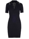 FENDI FENDI FF MOTIF FITTED DRESS