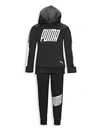 PUMA BABY BOY'S 2-PIECE PULLOVER & JOGGER SET,0400012756217