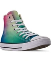 CONVERSE UNISEX CHUCK TAYLOR ALL STAR PSYCHEDELIC HOOPS TIE-DYE HIGH TOP CASUAL SHOES
