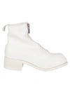 GUIDI WHITE HORSE LEATHER BOOTS,11450493