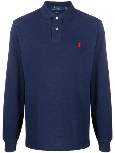 POLO RALPH LAUREN LONG-SLEEVED POLO SHIRT