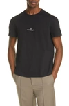 Maison Margiela Distorted Logo T-shirt In Black