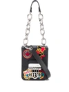 DSQUARED2 KEYCHAIN PATCH SHOULDER RING