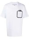 WHITE MOUNTAINEERING MOUNTAIN PRINT POCKET T-SHIRT