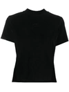 SONG FOR THE MUTE SLIT DETAIL CREW NECK T-SHIRT