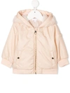 CHLOÉ FAUX FUR HOOD COAT