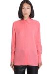 GIVENCHY SHIRT IN ROSE-PINK SILK,11451761