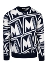 MONCLER TRICOT LOGO SWEATER,11451205