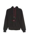 Gcds Sweatshirt With Rubber Logo In Black