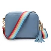 ELIE BEAUMONT Crossbody Light Blue Rainbow