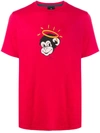 PS BY PAUL SMITH MONKEY-PRINT T-SHIRT