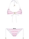 BALMAIN LOGO PRINT BIKINI