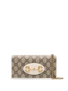 GUCCI HORSEBIT GG SUPREME HANGING WALLET