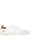 AXEL ARIGATO 90MM LEOPARD-PRINT LEATHER SNEAKERS