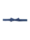 EMPORIO ARMANI LOGO-PRINT SILK BOW TIE