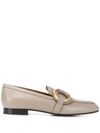 CHLOÉ O-RING DETAIL LOAFERS