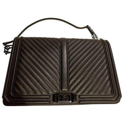Pre-owned Rebecca Minkoff Black Leather Handbag