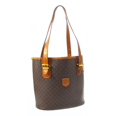 Pre-owned Celine Brown Cloth Handbag