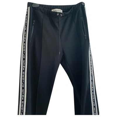 Pre-owned Etre Cecile Black Trousers