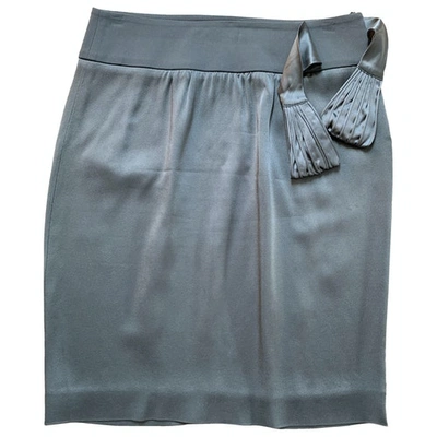 Pre-owned Emporio Armani Mid-length Skirt In Grey