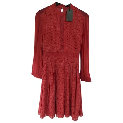 Pre-owned Allsaints Red Cotton Dress