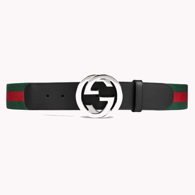 Gucci Men's Multicolor Leather Belt