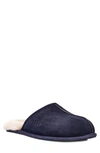Ugg Mens Scuff Sheepskin Slippers Navy