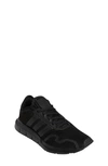 Adidas Originals Kids' Swift Run X Sneaker In Black/black/black