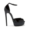 Casadei Flora - Woman Platforms Black 40.5 In Black