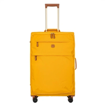 Bric's X-travel Large Soft Trolley In Yellow