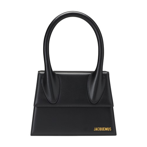 jacquemus black le grand chiquito top handle bag