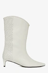 ANINE BING REAGAN BOOTS IN WHITE,A-14-1096-100-36