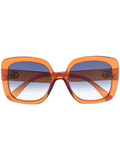 Gucci Sunglasses In Orange