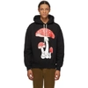 JW ANDERSON JW ANDERSON BLACK MUSHROOM HOODIE