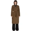 MAX MARA MAX MARA BROWN MADAME COAT