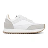 SPALWART SPALWART WHITE AND GREY TEMPO LOW SNEAKERS
