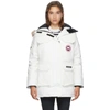 Canada Goose Ssense Exclusive White Down Fur-free Expedition Parka