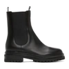 Gianvito Rossi Chester Leather Chelsea Boots In Black