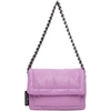 MARC JACOBS MARC JACOBS PURPLE THE MINI PILLOW BAG