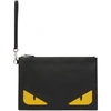 FENDI BLACK BAG BUGS POUCH